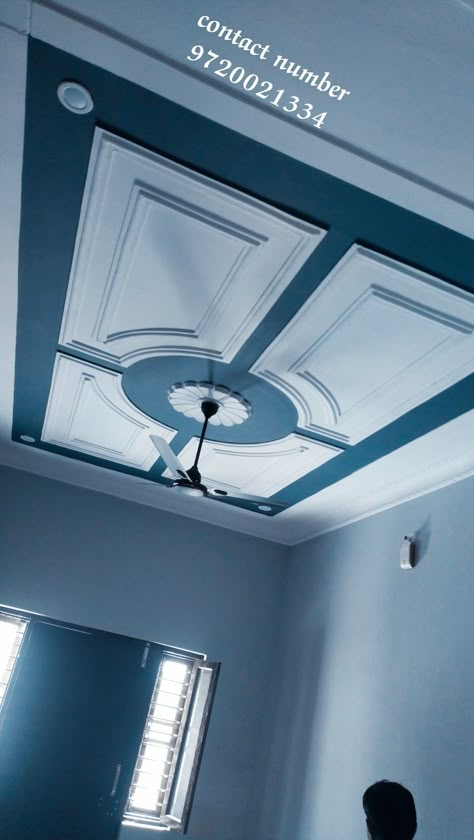 Bedroom Pop Design Ceiling, Plus Minus Pop Ceiling Design For Bedroom, Roof Pop Design For Bedroom, Plus Minus Pop Design For Roof With Colour, Pop Colour Ceiling, Roof Pop Design, Plus Minus Pop Design For Roof, Plus Minus Pop Design For Room, Modern Plus Minus Pop Design For Roof