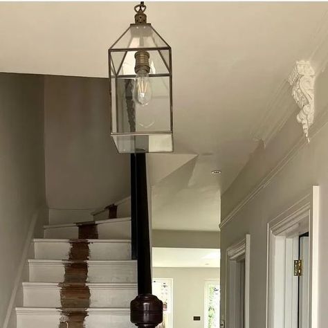 Paint & Paper Library on Instagram: "The Stone Architectural Colours are one of the most useful palettes on the chart, working well in both compact and open-plan spaces. Stone I creates a light and open hallway, beautifully complementing natural wood elements for a welcoming atmosphere. Image: @thislondonedwardian" Paint And Paper Library Stone, Open Hallway, Paint And Paper Library, Paint Paper, Open Plan, Stone Painting, Natural Wood, Hallway, Dream House