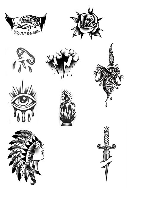 Black And Gray Traditional Tattoo Flash, Masculine Flash Tattoo, Two Tattoos That Go Together, Tricep Tattoo Men, Tatuajes Old School, Old School Flash Tattoo, American Old School Tattoo, November Tattoo, Old Style Tattoos