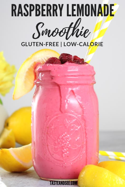 Lemonade Smoothie, Smoothies Vegan, Smoothie Ideas, Smoothie Drink Recipes, Raspberry Smoothie, Smoothies Recipes, Good Smoothies, Easy Smoothie Recipes, Milk Shakes