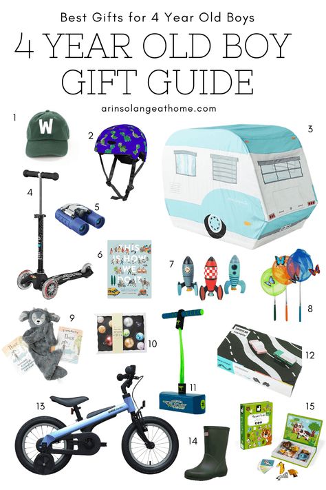 Check out this 4 year old boy gift guide. The best gifts for 4 year old boys all in one place. Shop this post and find gift guides for the rest of your family. Christmas Presents For Boys, Ideas Regalo, Presents For Boys, Toddler Gift, Christmas Gifts For Boys, Baby Prep, Tommy Boy, Old Christmas, Birthday Gifts For Boys