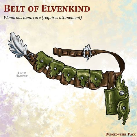 Boots Of Elvenkind, Dnd Elf, Fantasy Costco, Dnd Magic, Magical Items, Dungeons And Dragons Art, D D Items, Dnd 5e Homebrew, Magic Items