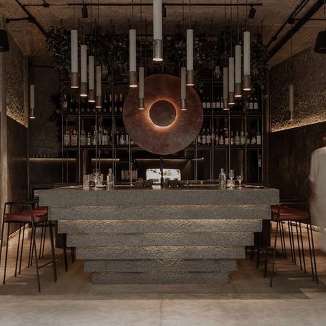 Mexico City Restaurants, Concrete Pendant Lamp, Central Bar, Ancient Pyramids, Concrete Pendant, Cove Lighting, Oscar Niemeyer, Architecture And Design, Interior Trend