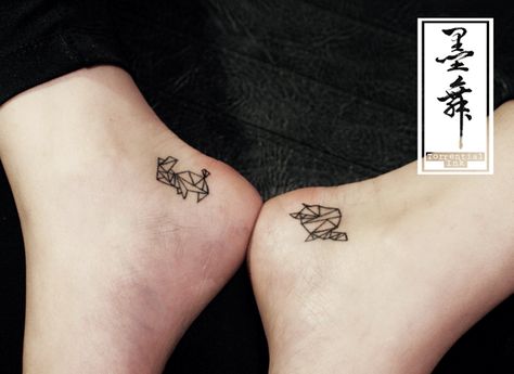 rabbit and turtle. Turtle And Rabbit Tattoo, Tortoise And The Hare Tattoo, Rabbit And Turtle, Rabbit And Tortoise, Turtle Outline, Tortoise Tattoo, Tat Inspiration, Rabbit Tattoos, Paw Print Tattoo