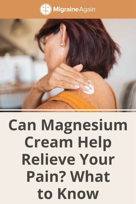 Can Topical Magnesium Help With Magnesium Deficiency? The Benefits of Magnesium Lotion and Cream How to Use Magnesium Cream for Optimal Results Magnesium Deficiency Is Very Common Magnesium Supplements for Migraine Prevention Magnesium is an essential mineral that is found throughout your body but is most common in the muscles, bones, and brain. Magnesium Cream Benefits, Magnesium Lotion Benefits, Magnesium Cream, Benefits Of Magnesium, Topical Magnesium, Magnesium Lotion, Migraine Prevention, Magnesium Benefits, Magnesium Oil