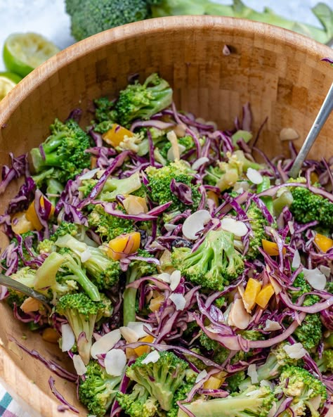 Purple Cabbage Recipe Salad, Purple Cabbage Recipes, Peanut Butter Dressing, Cabbage Recipes Healthy, Butter Dressing, Red Cabbage Recipes, Red Cabbage Salad, Purple Cabbage, Clean Food Crush