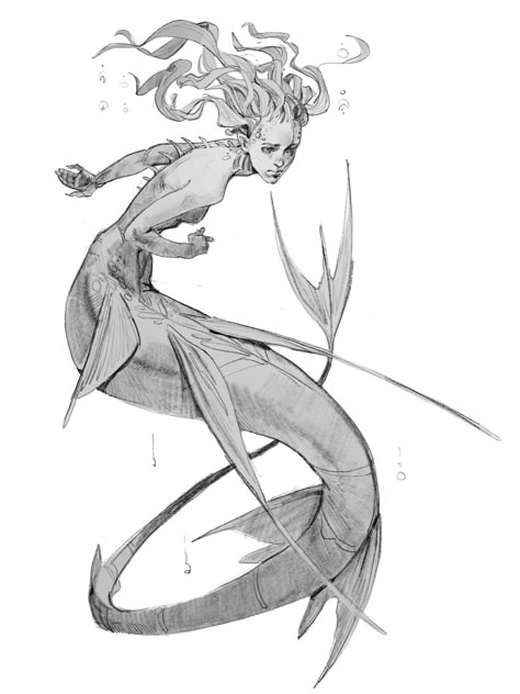 Mermaid Sketch Poses, Axel Sauerwald, Mermaid Reference, Character Bases, Evil Mermaids, Mermaid Sketch, Mermaid Pose, Reference Pose, Mermaid Artwork