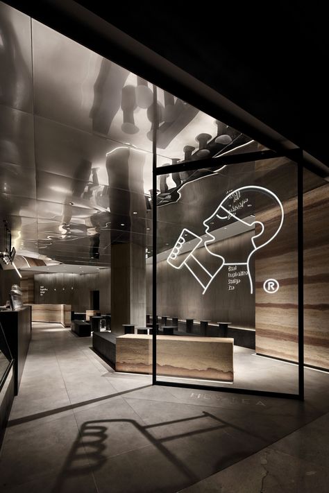 Coffee Shop Concept, Retail Facade, Menue Design, Building Stairs, Coffee Shop Interior Design, Cafe Concept, Same Energy, Architecture Magazine, Cafe Shop Design