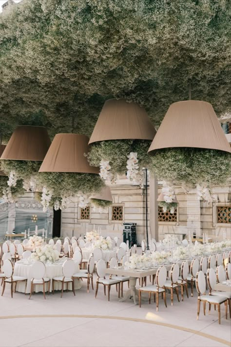 Monochromatic Event Decor, Floral Cloud Wedding, Wedding Flower Ceiling, Flower Ceiling Wedding, Ceiling Wedding Decorations, Ceiling Wedding Decor, Chandelier Wedding Decor, Floral Cloud, Wedding Ceiling Decorations