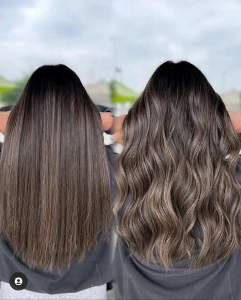 Hair Colors For Olive Skin, Ash Brown Hair Balayage, Bold Highlights, Styler Hair, Brown Hair Inspiration, Black Hair Balayage, Brown Hair Looks, Olive Skin Tone, Brown Hair Inspo