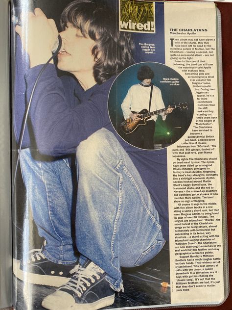 Tim Burgess, Screaming Girl, Music Taste, Pop Bands, The Heirs, Newspaper, Sound, Vintage Fashion, Band