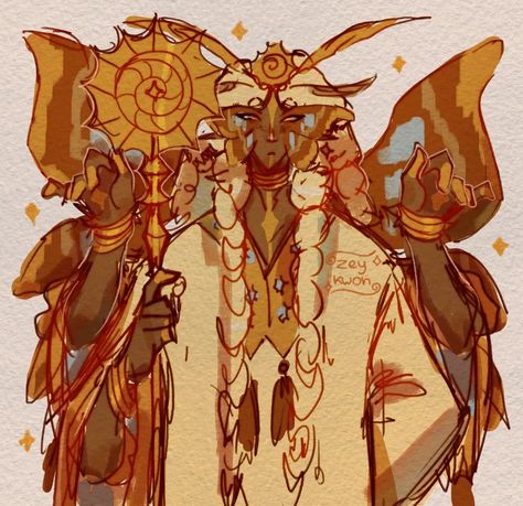 Ares Painting, Complex Character Design, God Of Time Character Design, God Of The Stars, God Oc Ideas, God Character, Shape Language Character Design Concept Art, Sun Gods, God Design Art