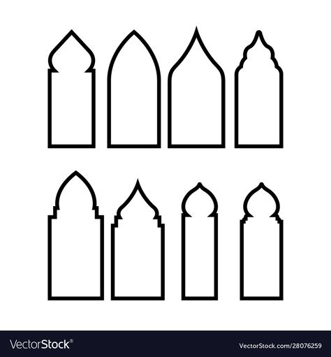 Mosque Door Design, Mosque Design Vector, Mosque Template, Mosque Icon, Logo Building, Mosque Vector, Window Architecture, Ganapati Decoration, Carpentry And Joinery