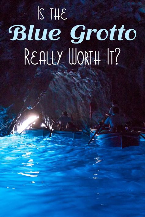 Blue Grotto, Capri...Is it really worth it? #bluegrotto #italy #capri #sorrento Blue Grotto Capri, Italy Capri, Amalfi Coast Travel, Blue Grotto, Italy Destinations, Portugal Porto, Isle Of Capri, Sorrento Italy, Amalfi Coast Italy