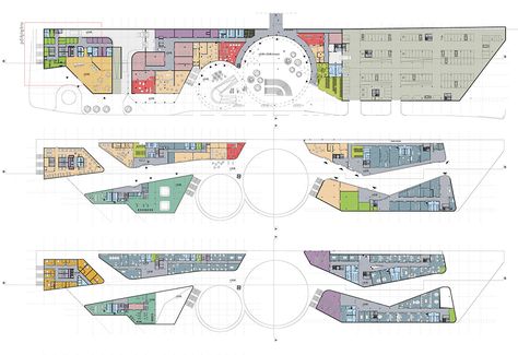 Transportation hub in Gdynia HONORABLE MENTION on Behance Multi Modal Transport Terminal, Transit Station Architecture, Transportation Hub Design, Railway Station Plan, Multimodal Transport Hub, Transit Hub Architecture, Transportation Hub Architecture, Bus Terminal Architecture, Public Transportation Design