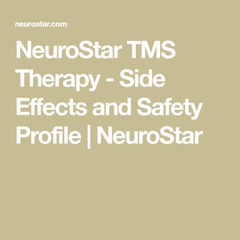 Tms Therapy, Side Effects, Self Improvement, Medical, Mindfulness, Health