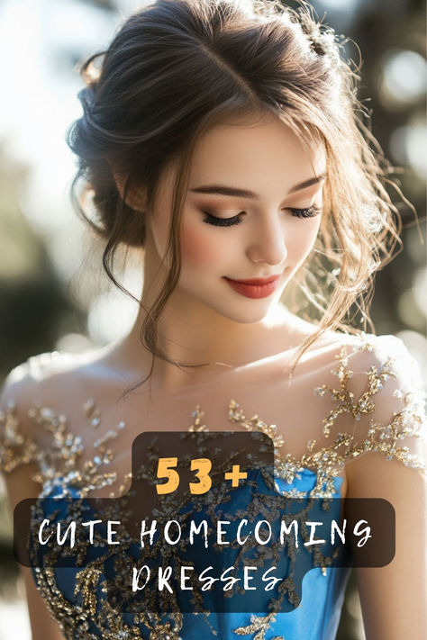 Unveil elegance with 53 homecoming dresses that bring cute charm to the spotlight. Featuring sophisticated designs, delicate lace, and graceful details, these dresses offer a refined look. Discover how to embrace elegance with a touch of cuteness. Click to explore these elegant choices! 💃✨ #ElegantHomecomingDresses #SophisticatedDesigns #DelicateLace #GracefulDetails #RefinedLook Winter Ball Dresses High School, Winter Ball Dresses, Elegant Homecoming Dresses, Memories With Friends, Cute Homecoming Dresses, Make Memories, Cute Charms, High School Students, School Spirit