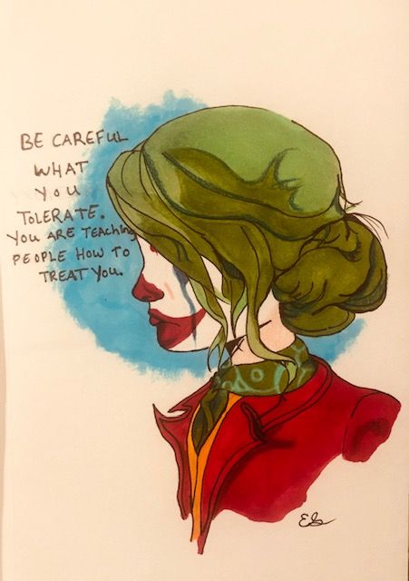 one of my newest female joker sketches. Female Joker Aesthetic, Female Joker Art, Sketchpad Ideas, Joker Female, Oc Quotes, Joker Girl, Joker Sketch, Joker Cartoon, Female Joker