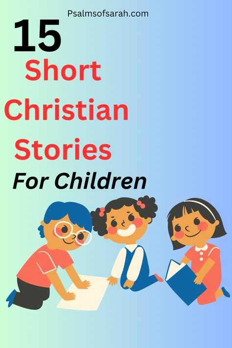 God gave the Bible as his word of God for every one, children inclusive. If you are looking to introduce your child or children to the beauty of the Bible, you can start with these interesting stories. Every story has a lesson. So, they will learn while you will teach! Children Bible Stories, Bible Story For Kids, Christian Short Stories, Leadership Stories, Sunday School Stories, Bible Story Book, Devotions For Kids, Writing Childrens Books, Christian Stories