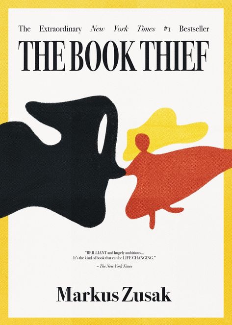 illustration of death and a girl dancing The Book Thief Cover, Book Thief Book Cover, Redesign Book Cover, The Book Thief Book, Book Cover Redesign, Book Thief, Markus Zusak, The Book Thief, Letter B