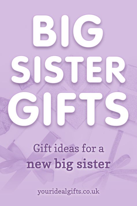 Gifts For A Big Sister Big Sister Basket, Big Sister Bag, New Big Sister Gifts, Big Sister Bracelet, New Big Sister, Little Sister Gifts, Dyi Gifts, Hospital Gifts, Big Sister Gifts