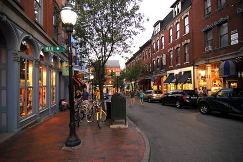 Portland Through the Back Door (Old Port) Bath Maine, Small Towns Usa, Small Town America, Maine Vacation, Maine Travel, Small Town Life, Between Two Worlds, Old Port, Relaxing Vacations