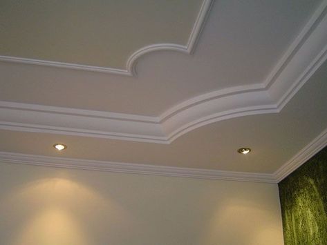 Gebsen Board Design, Plaster Ceiling Design, Drawing Room Ceiling Design, Pop Design For Roof, Simple Ceiling Design, Cornice Design, Elegant Bedroom Decor, Dry Wall, Interior Ceiling Design