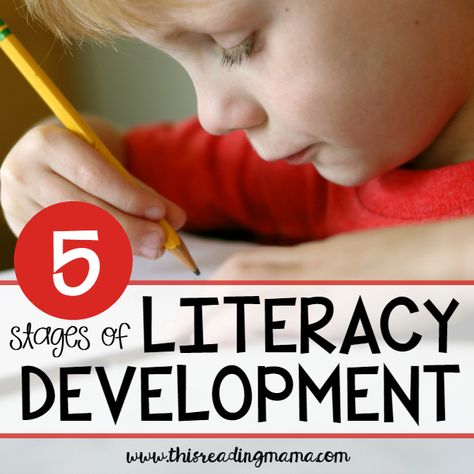 Literacy Development. Well, there’s a teacher phrase if I’ve ever heard one! What does this mean really? In simple terms, these are the stages that kids typically pass through in regards to their reading and spelling skills. As you can clearly see, that was too long for a title. 😉 I’m excited to explore literacy development in … Teaching Handwriting, Emergent Literacy, Early Literacy Activities, Literacy Programs, Struggling Readers, Teaching Language Arts, Early Reading, Reading Intervention, Language Development