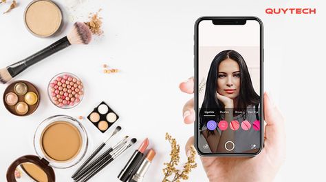 Virtual Makeup Try on Apps - Blending Beauty with the Power of AR Augmented Reality Apps, Makeup App, Virtual Makeup, Beauty App, Build An App, Different Hair Colors, Customer Engagement, Makeup Application, Makeup Items