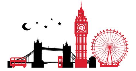 London Skyline Tattoo, London Skyline Silhouette, Skyline Tattoo, London Drawing, Symbol Tattoo, Skyline Silhouette, London Tattoo, Wall Tattoo, London Skyline