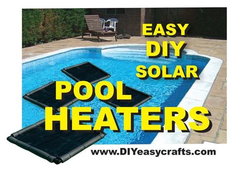 Don’t forget to invite us over for a swim after you get this DIY done! And for a different take on this idea by using hulu hoops watch this one: Diy Pool Heater, Solar Pool Heater Diy, Pools And Hot Tubs, Kleiner Pool Design, Diy Heater, Solar Pool Heater, Pool Heaters, Solar Heater, Pool Hacks