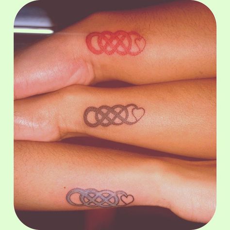 Triple Infinity - True friendships Forever Strong True Friendships, True Friendship, Body Mods, Print Tattoos, Infinity Tattoo, Paw Print Tattoo, Paw Print, Tatting, Body Art