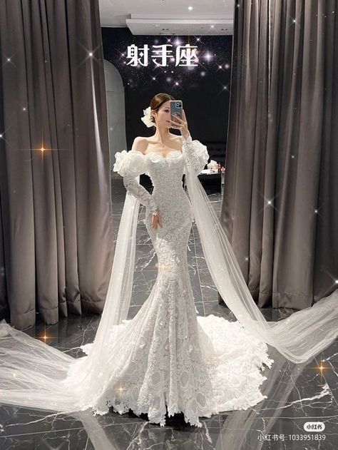 Wedding Dresses Asian, Pretty Quinceanera Dresses, Asian Prom Dress, Sparkle Wedding Dress, Korean Wedding Dress, Gowns Dresses Elegant, Classy Gowns, Pretty Wedding Dresses, Asian Wedding Dress