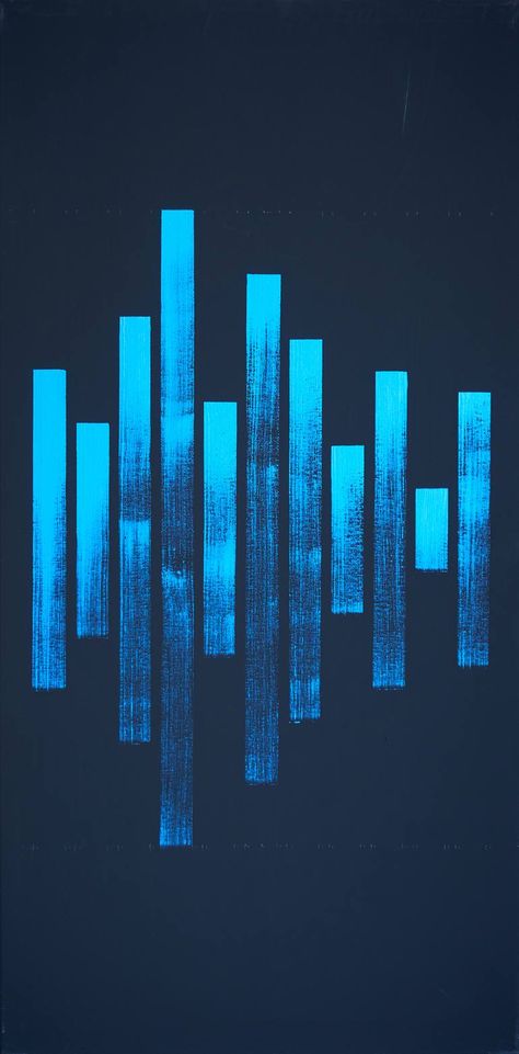 Sound Waves Art, Sound Wave Art, Beth Hart, Blue Music, Decor Drawing, Music Waves, Soundwave Art, Sound Music, Wave Poster