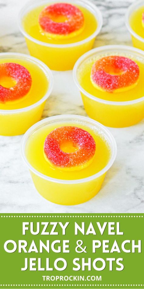 Peach Ring Candy, Wine Jello Shots, Summer Jello Shots, Peach Jello Shots, Rum Jello Shots, Easy Jello Shots, Making Jello Shots, Best Jello Shots, Jello Pudding Shots