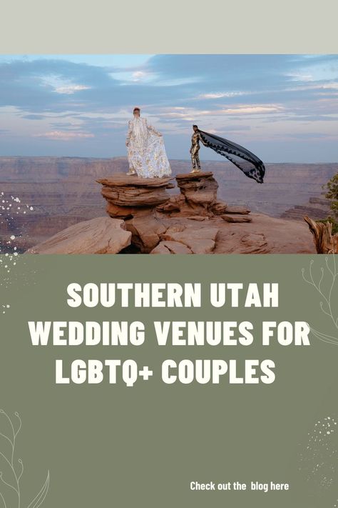 Southern Utah is an unique, secluded, and one-of-a-kind destination. This is why many couples chose to get married here. There are so many amazing venues in Southern Utah. Read the blog for 3 of my favorite venues as a wedding videographer. Utah Wedding Venues, Lgbtq Couples, Wedding Venues Utah, Southern Utah, Utah Wedding, Wedding Videographer, Utah Weddings, Wedding Details, Wedding Inspo