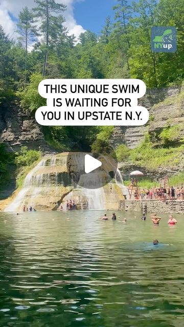 Waterfall Swimming, New York Attractions, Swimming Hole, Summer Bucket List, Upstate Ny, Swimming Holes, Summer Bucket Lists, Upstate New York, Summer Bucket