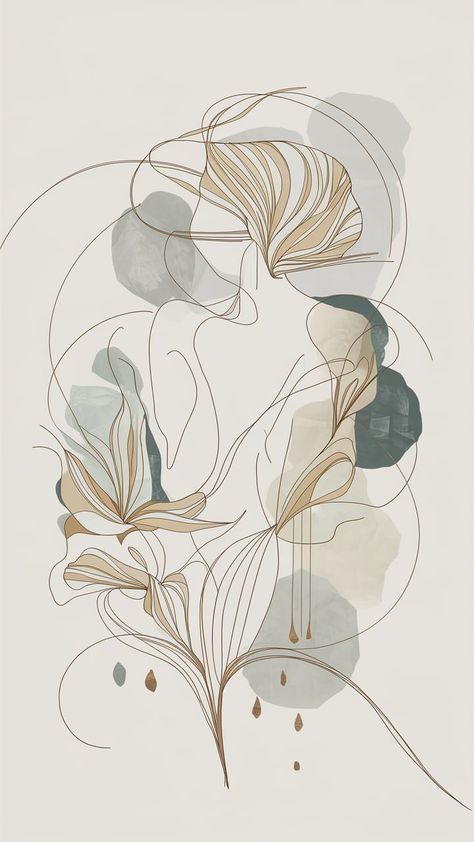 Explore our elegant line art print series, blending Art Nouveau fluidity with Cubist abstraction. Each illustration captures the essence of the human form and nature using continuous lines, negative space, and soft pastel hues. Ideal for those seeking tranquility through simplicity, these minimalist designs invite contemplation and appreciation for beauty. Perfect for art lovers, home decor, and interior design. Minimalist Art Nouveau, Line Art Prints, Wallpaper Texture, Line Art Print, Human Form, Minimalist Designs, Continuous Line, Pastel Hues, Negative Space