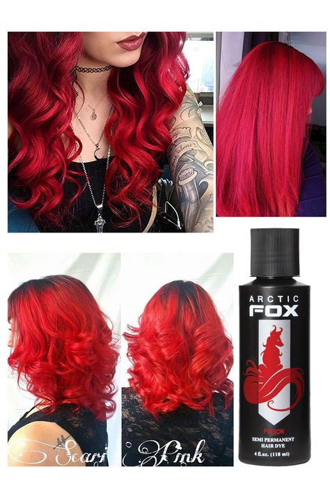 RBD ROBERTA Arctic Fox Hair Dye Combinations Red, Arctic Fox Red Hair Dye, Arctic Fox Hair Dye Combinations, Arctic Fox Wrath, Red Red Hair, Directions Hair Dye, Fox Hair Dye, Arctic Fox Hair Dye, Amazon Bag