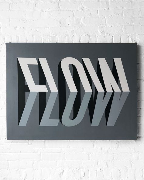 Ben Johnston on Behance Street Art Illusions, Typographic Artwork, Sign Painting Lettering, Afrique Art, Creative Lettering, Creative Typography, Murals Street Art, Painted Letters, Graphics Inspiration