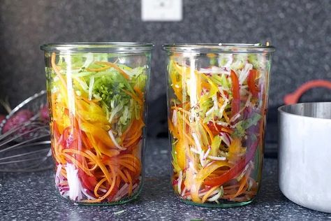 Sandwich Slaw, Vegetable Sandwich, Pickled Vegetables Recipe, Refrigerator Pickles, Pickled Veggies, Slaw Recipes, Pickled Vegetables, Smitten Kitchen, Pickling Recipes