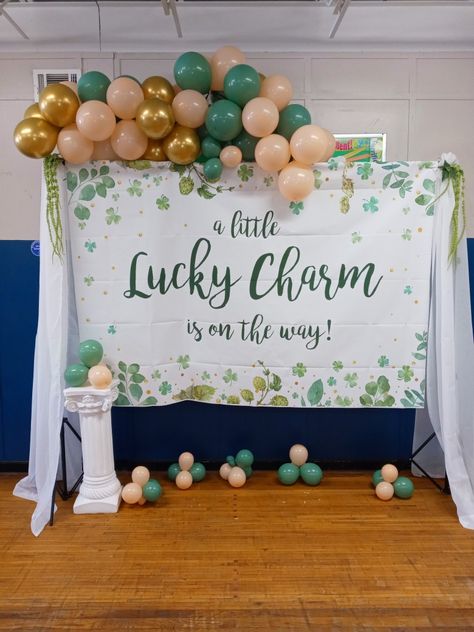 Irish Themed Baby Shower Ideas, St Pattys Baby Shower Theme, St Patrick Baby Shower Ideas, March Theme Baby Shower Ideas, Irish Baby Shower Ideas, Lucky Charms Baby Shower Theme, Lucky Charm Baby Shower Theme, Shamrock Baby Shower Ideas, Lucky Baby Shower Theme