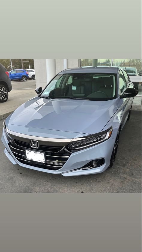 2022 Honda Accord Sport, Car Manifestation, Life Themes, Car Aesthetics, Car For Teens, Honda Accord Sport, Attic House, Dream Cars Mercedes, Girly Car Accessories