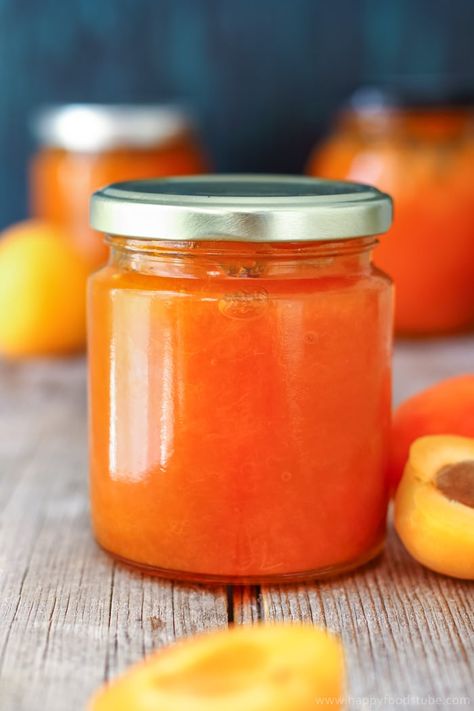 Small Batch Low Sugar Apricot Jam Pic Sweets Table Ideas, Apricot Glaze, Lemon Marmalade, Apricot Recipes, Marmalade Recipe, Freezer Jam, Spiralizer Recipes, Jam And Jelly, Apricot Jam