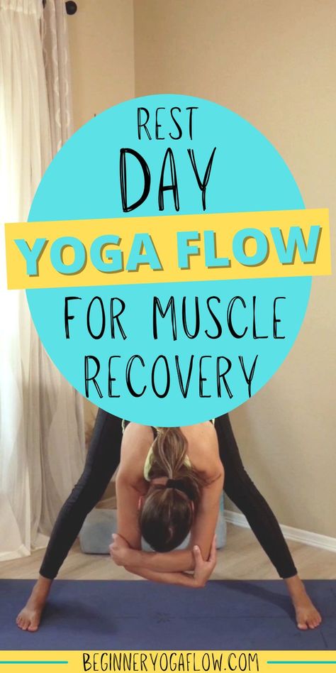 Yoga For Recovery, Yoga Recovery Workout, Recovery Yoga Sequence, Rest Day Yoga Workout, Rest Day Yoga, Pf Ideas, Recovery Yoga, Rest Day, Hard Workout