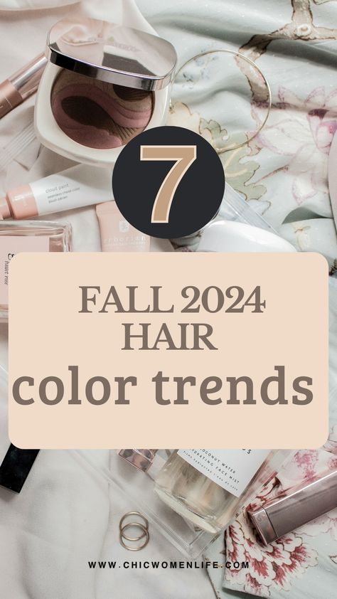 7 Stunning Fall 2024 Hair Color Trends to Transform Your Look Hair Colour Fall 2024, Highlight Trends 2024, Fall 2024 Hair Color Trends, Autumn Hair Colors 2024, Autumn 2024 Hair Trends, 2024 Fall Hair Colors, Fall Hair Colors 2024, Fall Hair 2024, Fall 2024 Hair Color