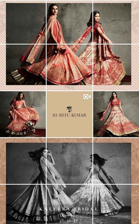 Indian Fashion Designers on Instagram Ri Ritu Kumar Instagram Grid Design Fashion, Instagram Grid Layout, Instagram Grid Design, Indian Clothing Brands, Instagram Design Layout, Instagram Feed Planner, Jewellery Photography Inspiration, Business Branding Inspiration, Adobe Photoshop Design