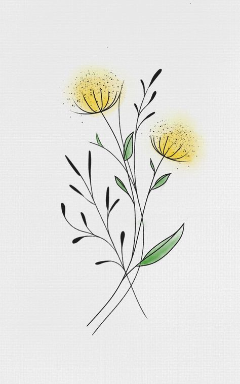 Sketchbook App Ideas, Sketchbook App, App Ideas, Watercolour Flower, Mini Drawings, Watercolor Flowers, Sketch Book, Drawings, Plants