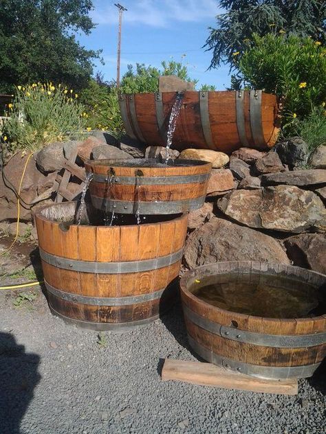 25 Outdoor Water Feature Ideas Made From Recycled Materials - 202