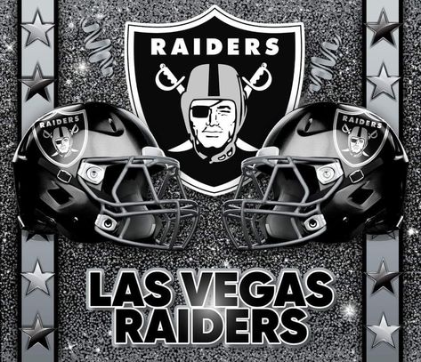 Nfl Football Logos, Tumbler Backgrounds, Oakland Raiders Fans, Yeti Cup Designs, Raiders Wallpaper, Cricket Crafts, Football Tumbler, Football Crafts, Cool Tattoo Drawings